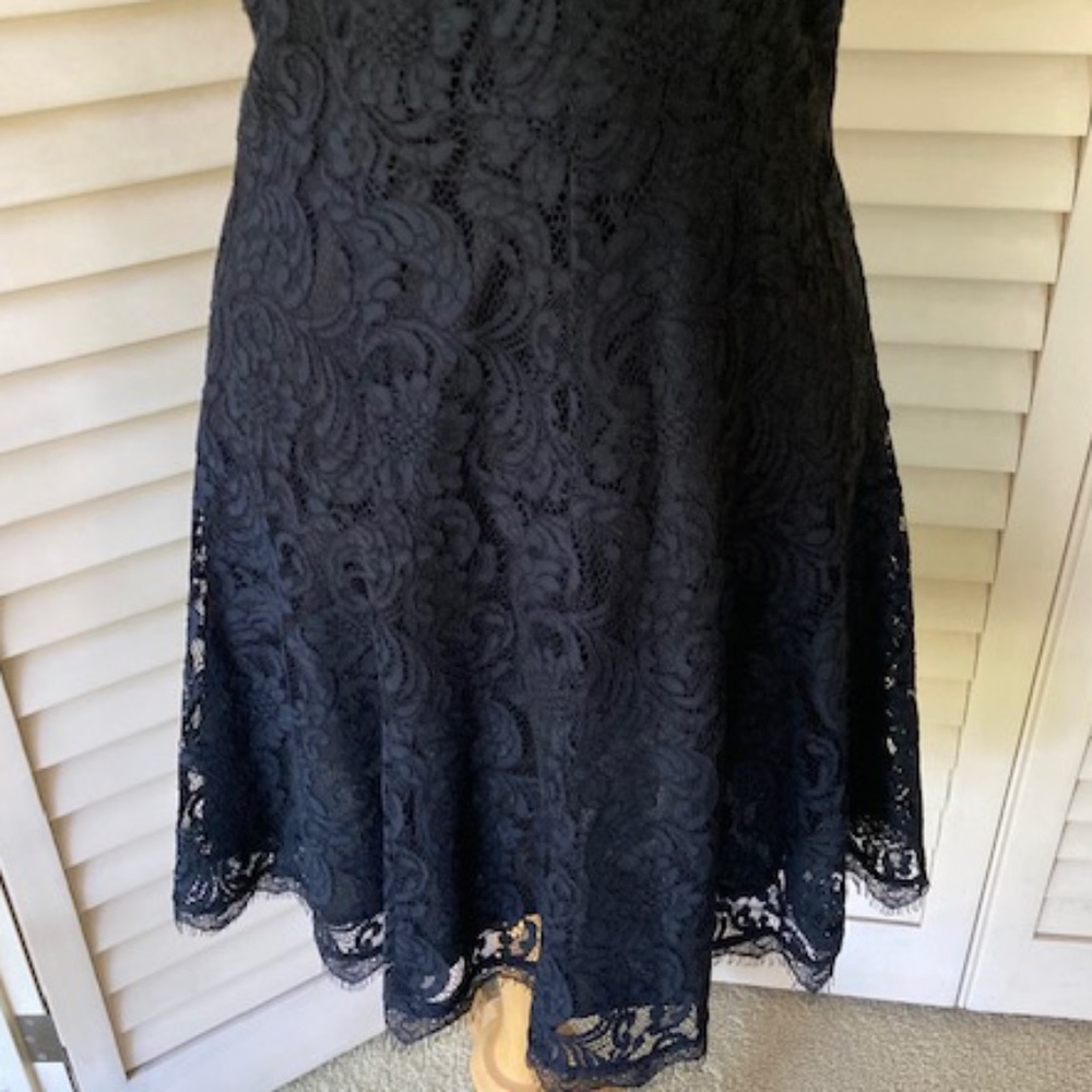 Joie Black Lace Dress - Picture 4 of 16
